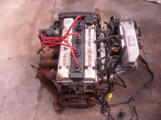 ขายเครื่องยนต์เบนซินหัวฉีดขับหลัง TOYOTA 4AG 7850 บาท