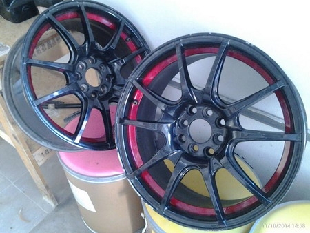 ล้อแม็ก 17x7 4รู100-114 มี2วง