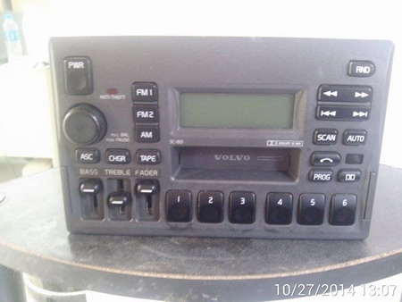 วิทยุเดิมติดรถ volvo850 และS70