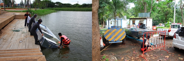 เรืออลูมิเนียมท้องแบน จากโรงงาน