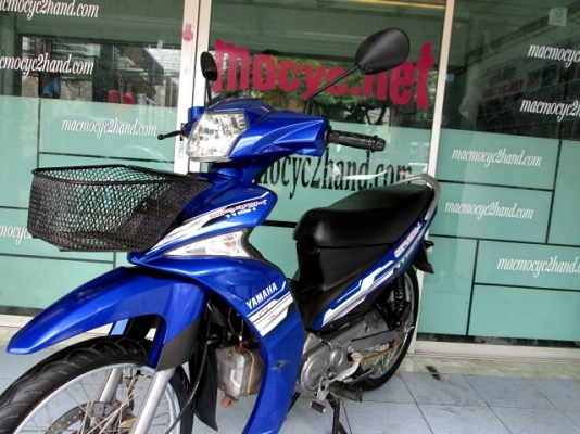 SPARK115 i ( สต๊าทมือ ) สีนํ้าเงิน รถเดือน ธ.ค.ปี 56 ไมล์ 4040 โล รถมีเกียที่ประหยัดน้ำมัน แถม 3 รายการ 25900