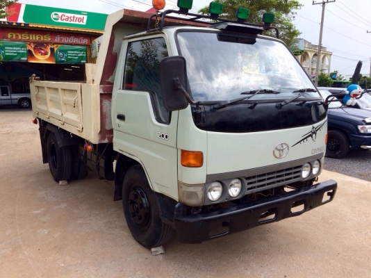 ขายรถบรรทุกหกล้อ Toyota BU101 เครื่อง 115 แรง ปี 43 กระบะดัมพ์ หัวเดิมบาง ทะเบียนพร้อม