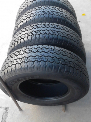 245/70R16 BRIDGESTONE DUELER H/T 689  ชุด 4 เส้น ไม่มีปะทุกเส้น ใช้งานน้อย ดอกเต็มแบบยางใหม่ทุกเส้น TEL.081-427-3941