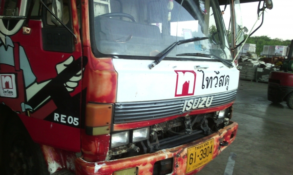 ขายด่วนรถ6ล้อFSR11Hรถติดเครน3ตันTADANOท้องเเบน