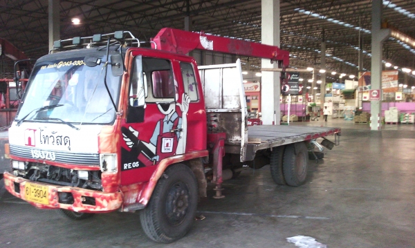 ขายด่วนรถ6ล้อFSR11Hรถติดเครน3ตันTADANOท้องเเบน