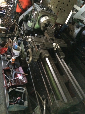 ขายเครื่องกลึง 4 ฟุต (ต้าชิง)TS 45 ไฟบ้าน เกียร์บล็อค ไม่มีแท่นยันศูนย์ ราคาเครื่องละ  38,000 บาท