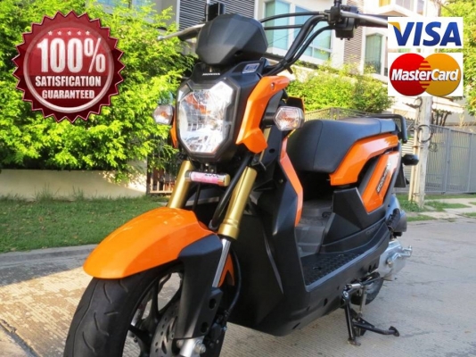 Zoomer X 8 เดือน ส้มซ่าส์ สีลายล่าสุด เดิมดี ไม่มีบิวด์  เพียง  38,900  บาทเท่านั้น