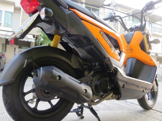 Zoomer X 8 เดือน ส้มซ่าส์ สีลายล่าสุด เดิมดี ไม่มีบิวด์  เพียง  38,900  บาทเท่านั้น