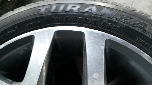 แม็คฮอนด้าแจ๊สปี12พร้อมยางขอบ16