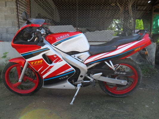 ขาย yamaha tzm150  ทะเบียนแท้ ชุดโอนครบ  ลดเหลือ18000 ครับ