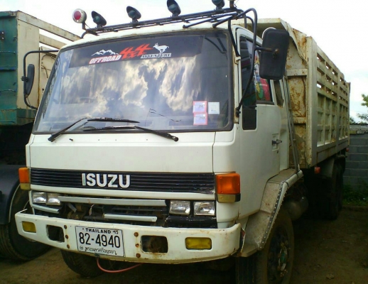 รถบรรทุก ISUZU 10 ล้อใหญ่ รุ่นFVZ12MY ปี 2535 2 เพลา ดั๊มพ์ได้ ราคา 560,000 บ.