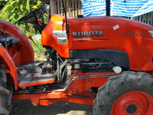 ขายรถไถคูโบต้า KUBOTA  L 4708 (4WD)  2 เพลา  สีเดิมๆจากโรงงาน
