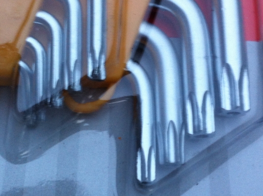 ประแจดาว MOLLER รุ่น มม. ก้านยาวมีห้วดาวสองด้านพร้อมซองพลาสติกเสียบเก็บ