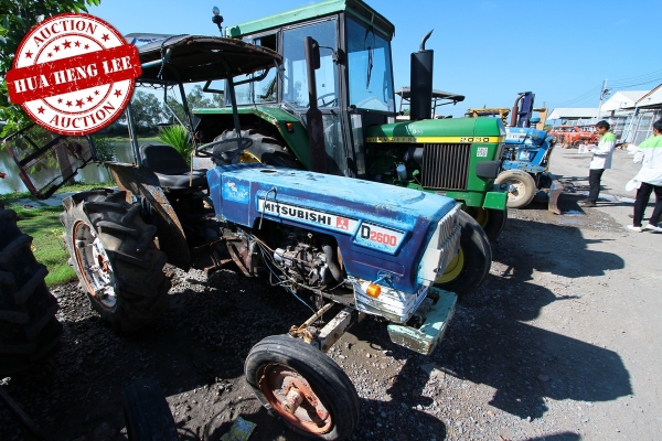 AUC 8 Code 005 แทรกเตอร์ mitsubishi d2600 ราคา เริ่มต้นการประมูล 30,000 บาท