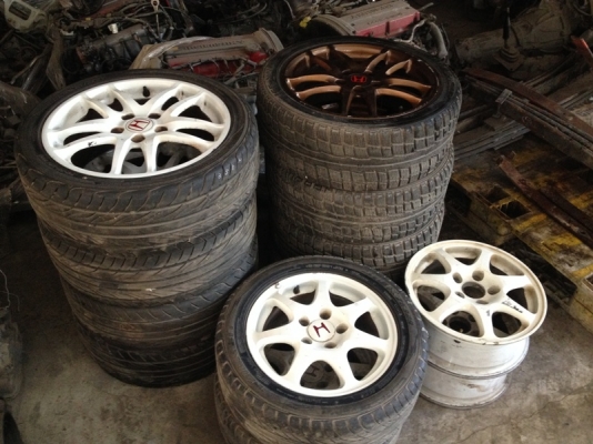 ขายล้อแม๊กพร้อมยางHONDA ฮอนด้า CIVIC FD2 INTEGRA Type-R ขอบ17
