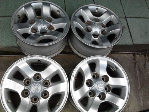 ล้อTiger 4WD ขอบ15 กว้าง7 Enkai แท้ๆ สวยๆ 1ชุด