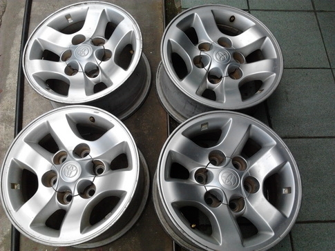 ล้อTiger 4WD ขอบ15 กว้าง7 Enkai แท้ๆ สวยๆ 1ชุด