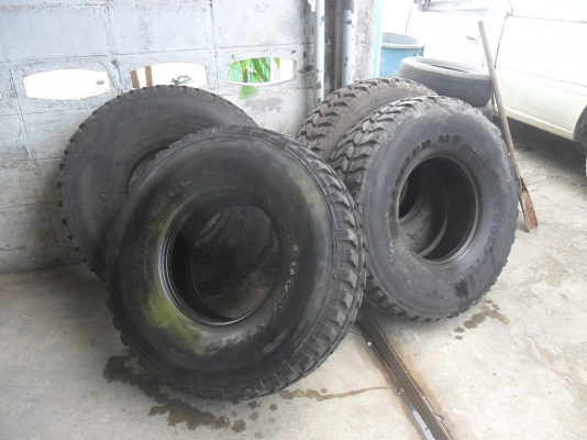 มาใหม่วันนี้ ยาง GoodYear USA. 37x12.50R16.5LT สวยๆ 4 เส้น ราคา 6700 บาท