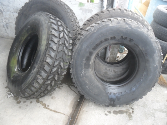 มาใหม่วันนี้ ยาง GoodYear USA. 37x12.50R16.5LT สวยๆ 4 เส้น ราคา 6700 บาท