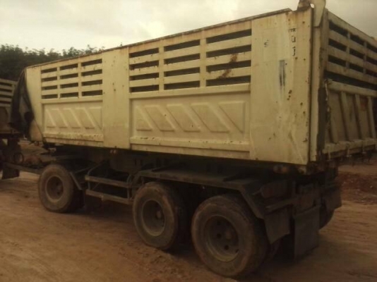 ขาย ISUZU 360 สองเพลาดั๊ม แม่+ลูก กระบะเหล็กสามมิตร รถปี 55