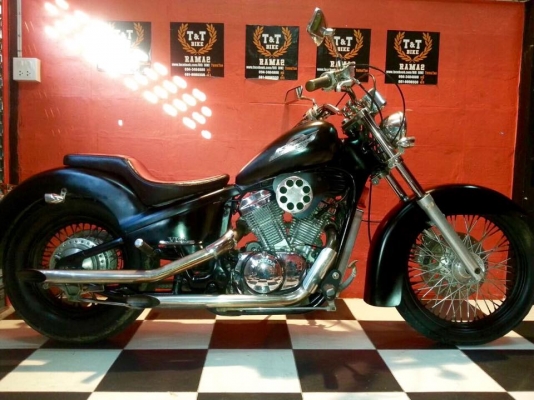 T&amp;T BIKE RAMA2 จัดมาใหม่1คัน 57900฿HONDA STEED 400ปี96 อินวอย สรรพสามิต รถพร้อมเดินทาง เก็บงานสวยใสทุก