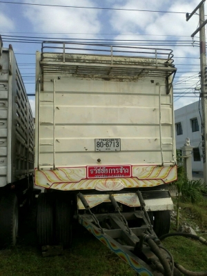 ขายลูกพ่วง 3 เพลาแท้ยาว7เมตรดั้มปี52สภาพสวยๆกระบะเหล็กคอกเกษตร ขายลูกพ่วง 3 เพลาแท้ยาว7เมตรดั้มปี52สภาพสวยๆกระบะเหล็กคอกเกษตร