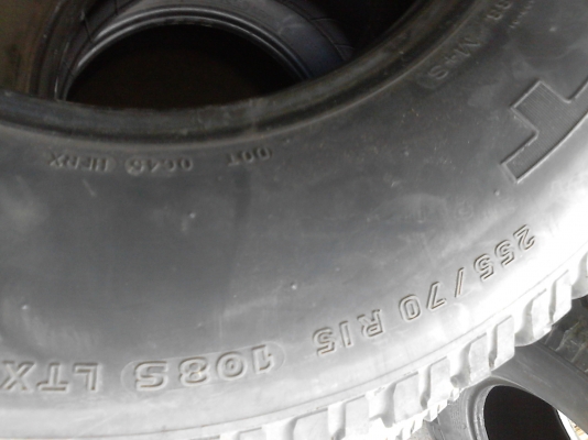 255/70R15  MICHELIN  LTX  A/T   ชุด  4  เส้น  โทร.081-427-3941