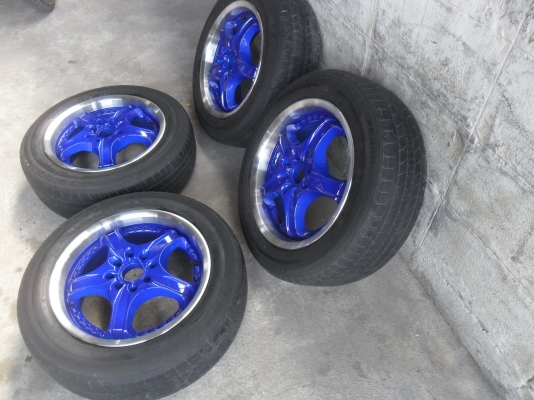 ล้อแม็ก 15นิ้ว 4รู100/114พร้อมยาง 185/60R15ปี10 สวยๆ 4 ล้อ ราคา 4700 บาท