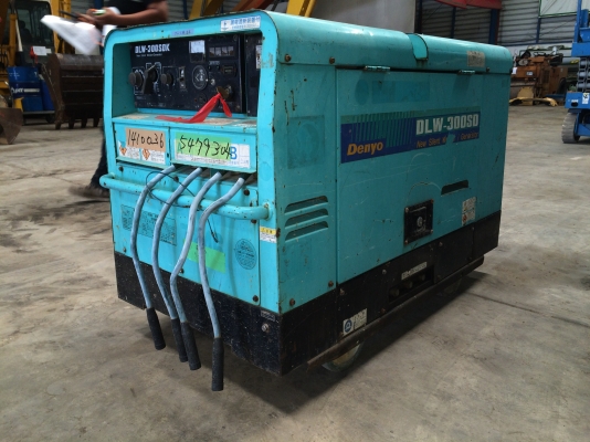 เครื่องเชื่อมสนาม Denyo DLW300SDK นำเข้าจากญี่ปุ่น