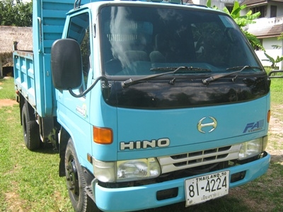 ขายรถ 6 ล้อดั้ม HINO กระบะ 4 คิว