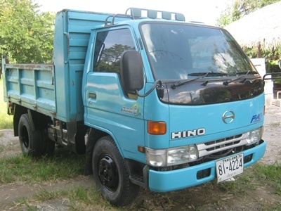 ขายรถ 6 ล้อดั้ม HINO กระบะ 4 คิว