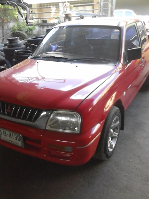 MITSUBISHI L200 STRADA MEGA CAB GL  พวงมาลัยเพาเวอร์ ปี1996  ติดต่อ.081-427-3941