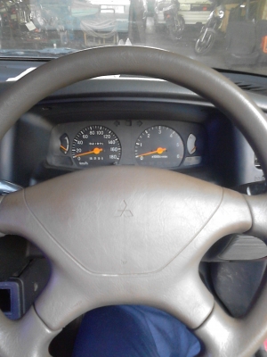 MITSUBISHI L200 STRADA MEGA CAB GL  พวงมาลัยเพาเวอร์ ปี1996  ติดต่อ.081-427-3941