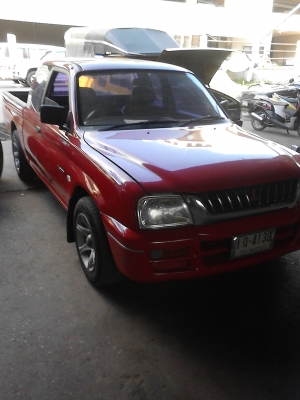 MITSUBISHI L200 STRADA MEGA CAB GL  พวงมาลัยเพาเวอร์ ปี1996  ติดต่อ.081-427-3941