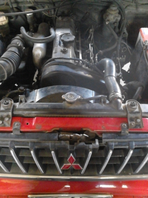 MITSUBISHI L200 STRADA MEGA CAB GL  พวงมาลัยเพาเวอร์ ปี1996  ติดต่อ.081-427-3941