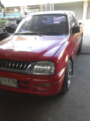 MITSUBISHI L200 STRADA MEGA CAB GL  พวงมาลัยเพาเวอร์ ปี1996  ติดต่อ.081-427-3941