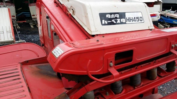 รถนวดข้าวเดินตาม เก่าญี่ปุ่น KUBOTA สภาพอย่างสวย เป็นแทรคยาง รถนวดข้าวเดินตาม เก่าญี่ปุ่น KUBOTA สภาพอย่างสวย เป็นแทรคยาง