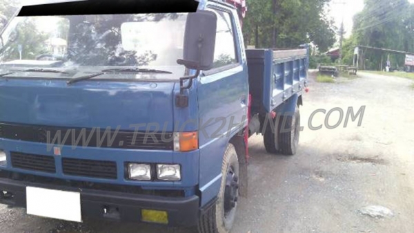 รถบรรทุก ISUZU 6 ล้อ ดัมพ์ คิดเครน 2.5 ตัน รถบรรทุก ISUZU 6 ล้อ ดัมพ์ คิดเครน 2.5 ตัน