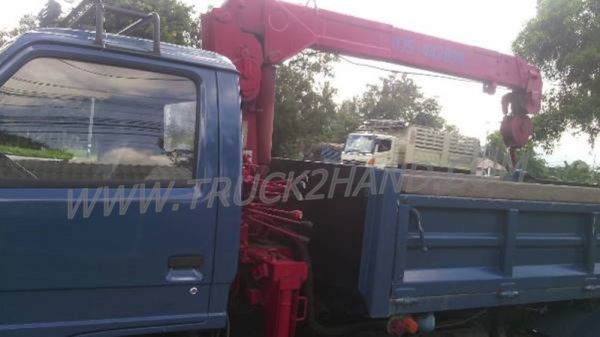 รถบรรทุก ISUZU 6 ล้อ ดัมพ์ คิดเครน 2.5 ตัน รถบรรทุก ISUZU 6 ล้อ ดัมพ์ คิดเครน 2.5 ตัน