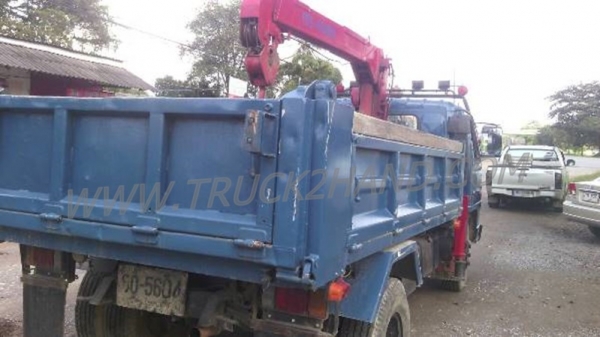 รถบรรทุก ISUZU 6 ล้อ ดัมพ์ คิดเครน 2.5 ตัน รถบรรทุก ISUZU 6 ล้อ ดัมพ์ คิดเครน 2.5 ตัน