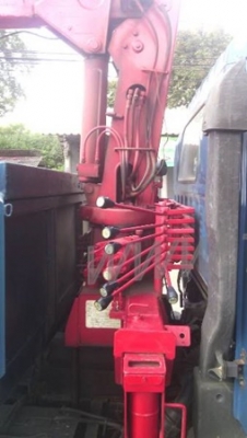 รถบรรทุก ISUZU 6 ล้อ ดัมพ์ คิดเครน 2.5 ตัน รถบรรทุก ISUZU 6 ล้อ ดัมพ์ คิดเครน 2.5 ตัน