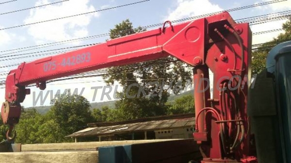 รถบรรทุก ISUZU 6 ล้อ ดัมพ์ คิดเครน 2.5 ตัน รถบรรทุก ISUZU 6 ล้อ ดัมพ์ คิดเครน 2.5 ตัน