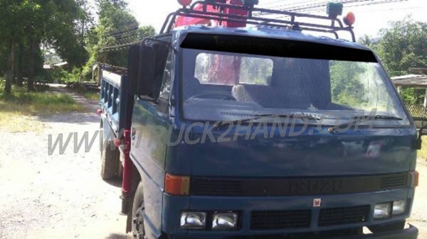 รถบรรทุก ISUZU 6 ล้อ ดัมพ์ คิดเครน 2.5 ตัน รถบรรทุก ISUZU 6 ล้อ ดัมพ์ คิดเครน 2.5 ตัน