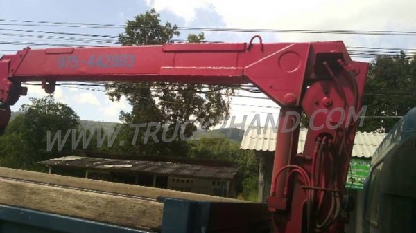 รถบรรทุก ISUZU 6 ล้อ ดัมพ์ คิดเครน 2.5 ตัน รถบรรทุก ISUZU 6 ล้อ ดัมพ์ คิดเครน 2.5 ตัน