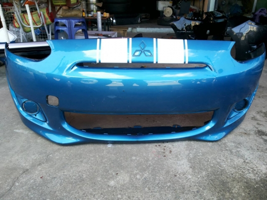 กันชนหน้า มิราจ  ของแท่้มือสอง