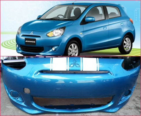 กันชนหน้า มิราจ  ของแท่้มือสอง