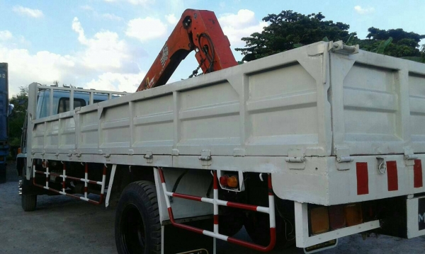 6ล้อ165แรงFTR11NYและUNIC เครน340...ขายคู่กัน  รถสวย เครนสวย...700000.