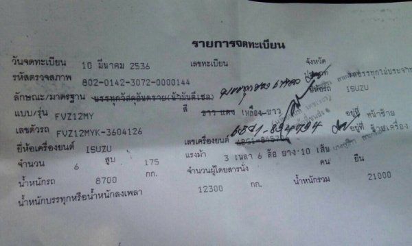 ขาย คัชซี รถอีซูซุ 10 ล้อ FVZ ปี 36 สนใจติดต่อ 081 - 6079515 ขาย คัชซี รถอีซูซุ 10 ล้อ FVZ ปี 36 สนใจติดต่อ 081 - 6079515