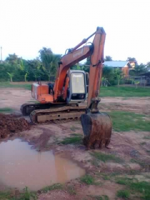 ขายรถขุดแบ็คโค ฮิตาชิEX120-2 เอวแน่น เอกสารอินวอยซ์ ปั๊มดี ไฟฟ้าเต็ม ช่วงล่างดี บูม อาร์มดี พร้อมลุยงาน