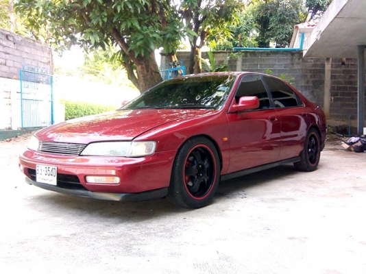 ด่วน..Accord95"เครื่องV-TECH(F22B)เกียร์Autoติดแก๊สLPGสีสวยเต็มทำมาใหม่สดทั้งคันแม็ก17"(พร้อมขับส่ง)